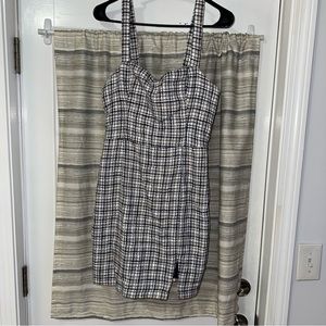 Abercrombie Plaid Knit Dress - Tall